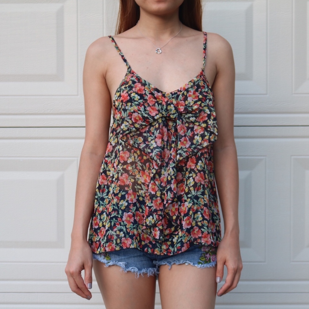 floral Agaci top